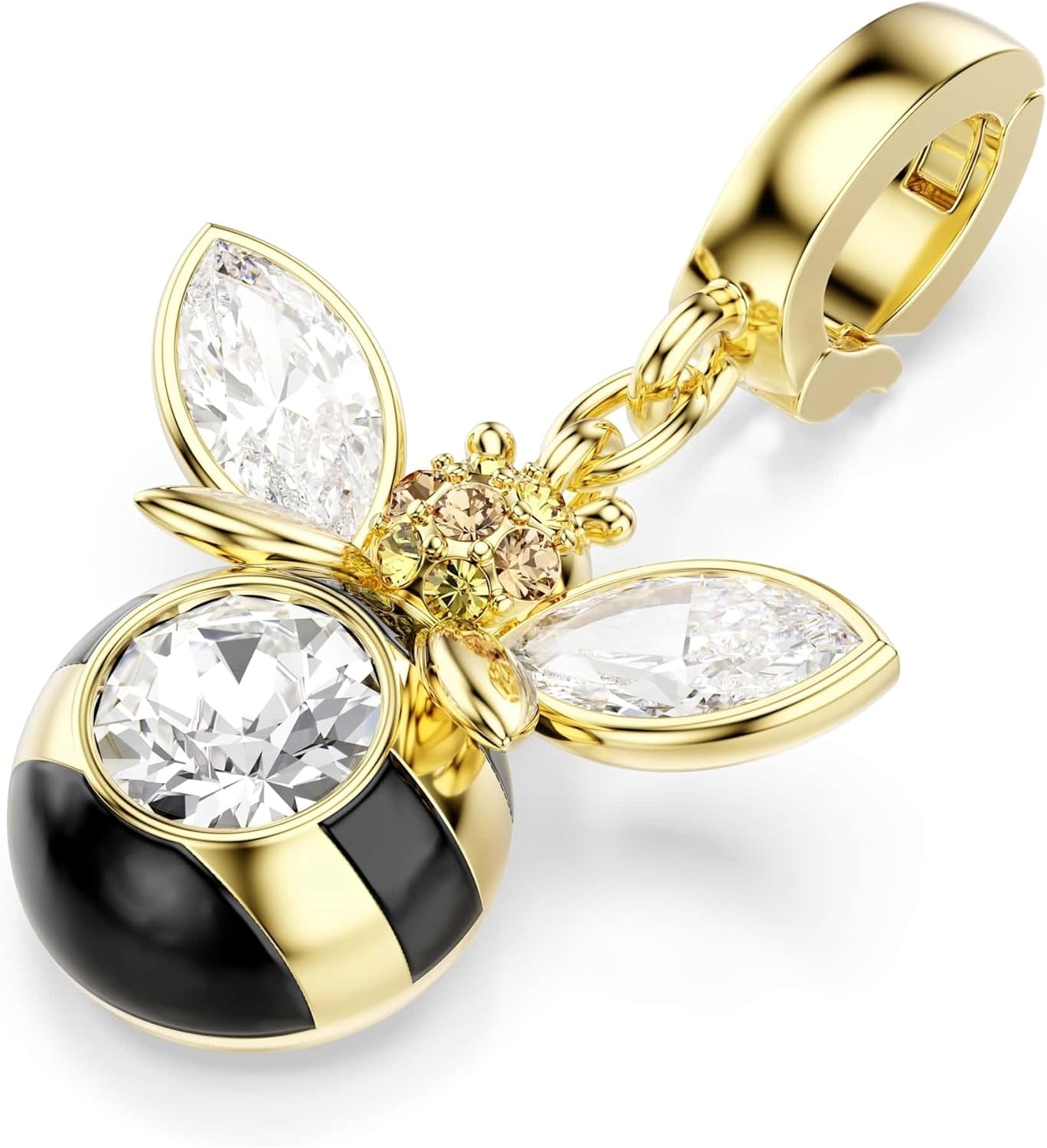 image:imageSwarovski Idyllia charm Mixed cuts Bee Multicolored Goldtone plated