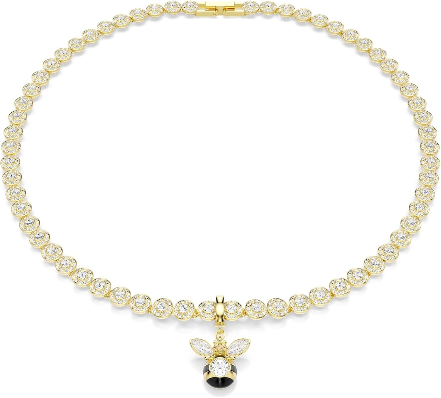 image:imageSwarovski Idyllia charm Mixed cuts Bee Multicolored Goldtone plated