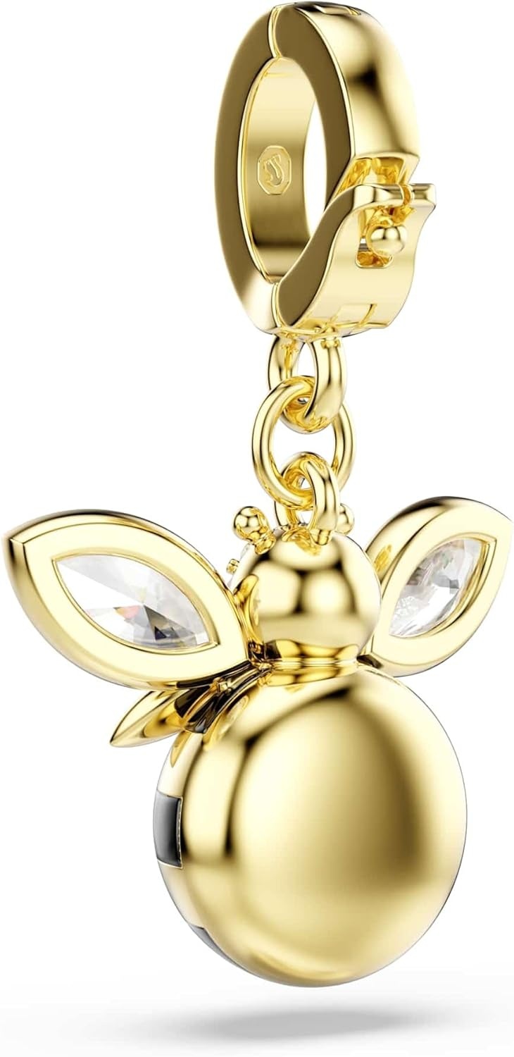 image:imageSwarovski Idyllia charm Mixed cuts Bee Multicolored Goldtone plated