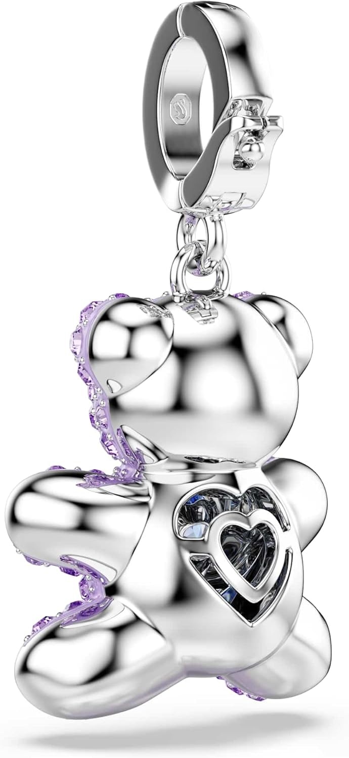 image:imageSwarovski Idyllia charm Mixed cuts Teddy Purple Rhodium plated