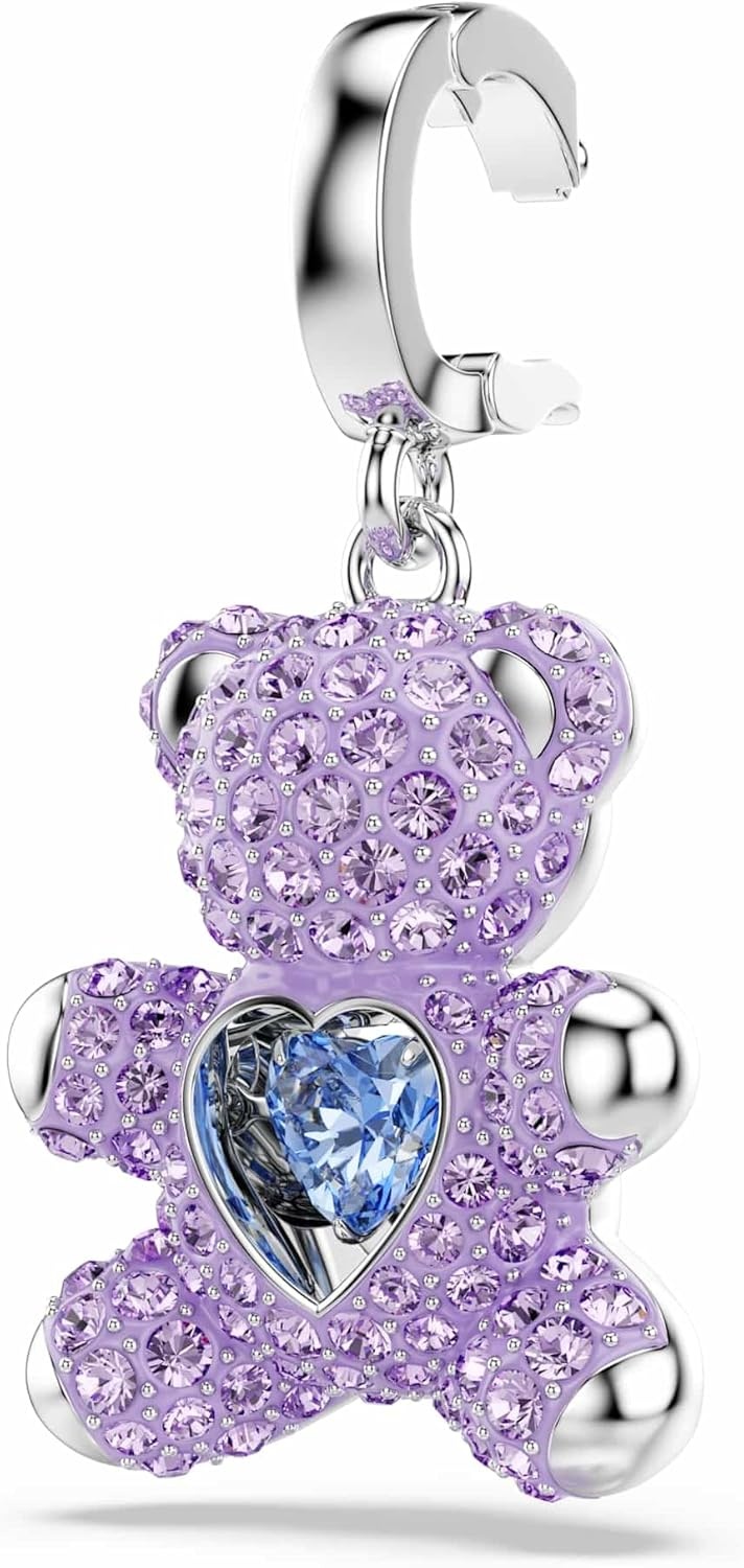 image:imageSwarovski Idyllia charm Mixed cuts Teddy Purple Rhodium plated