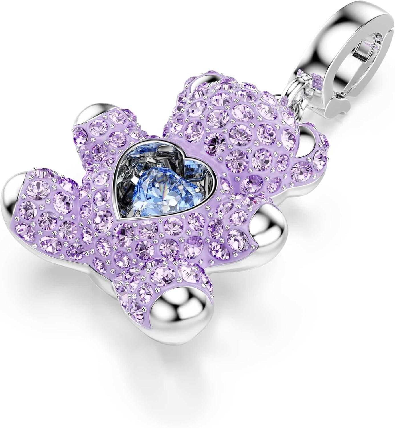 image:imageSwarovski Idyllia charm Mixed cuts Teddy Purple Rhodium plated