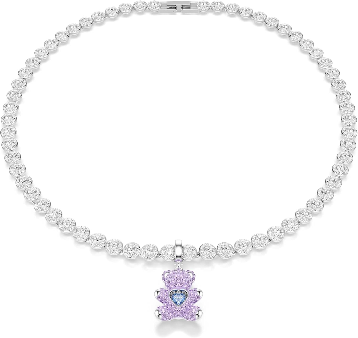 image:imageSwarovski Idyllia charm Mixed cuts Teddy Purple Rhodium plated