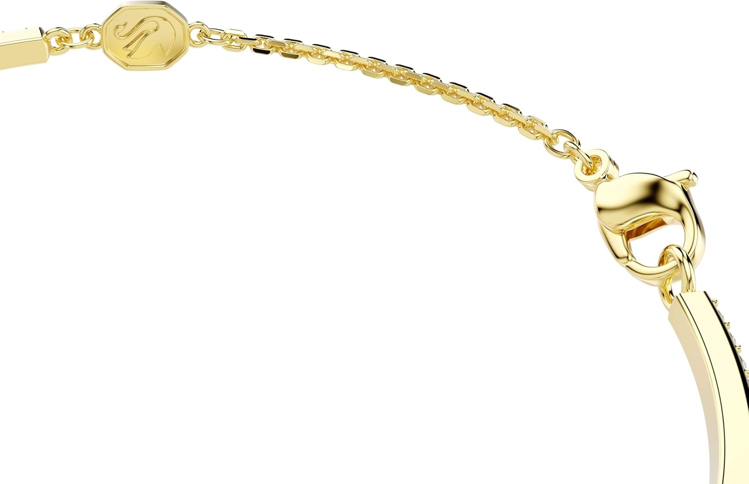 image:imageSwarovski Lifelong bangle Round cut Heart White GoldtSwarovski One plated