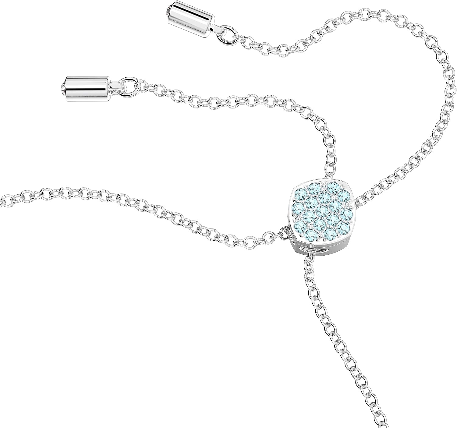 image:imageSwarovski Lilia Butterfly Necklace Earrings and Bracelet Crystal Jewelry Collection Blue Crystals in a Rhodium Tone Finished SettingBracelet