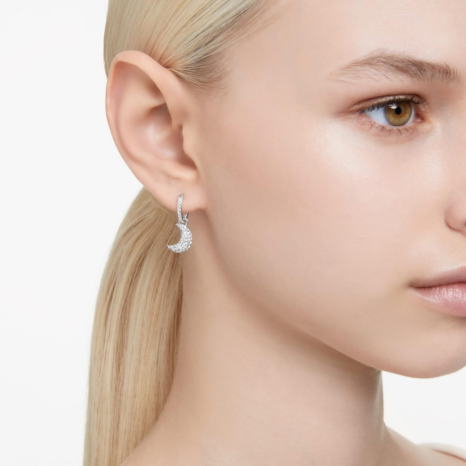 image:imageSwarovski Luna Crystal Jewelry CollectionDrop Earrings