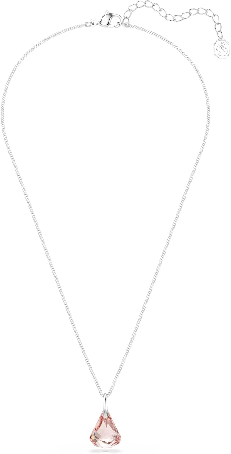 image:imageSwarovski Lunar drop pendant Pink Rose goldtone finish