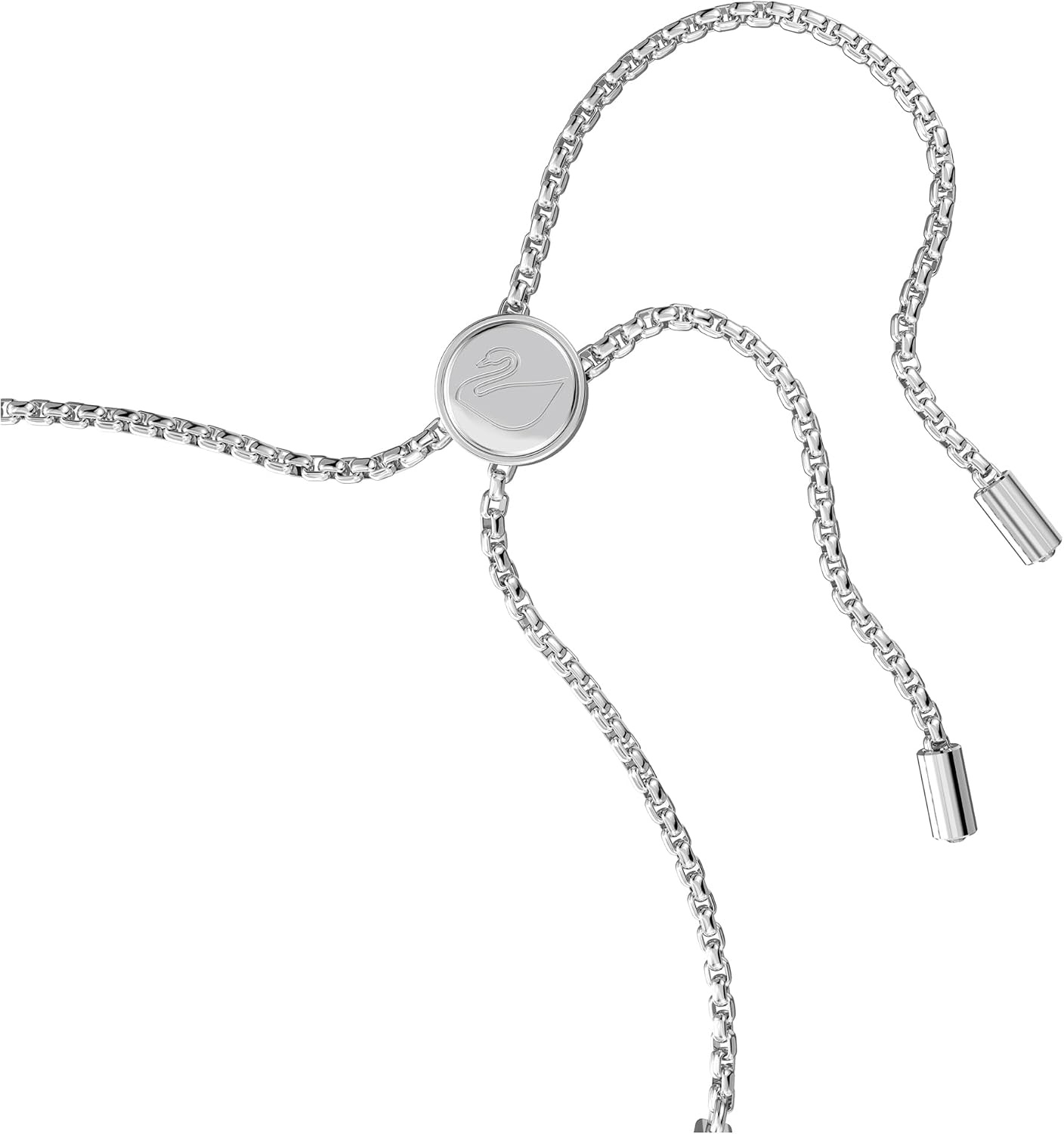 image:imageSwarovski Matrix Tennis Soft Bracelet Round Cut Clear Crystals Part of the Matrix Tennis CollectionRhodium Finish Single Strand