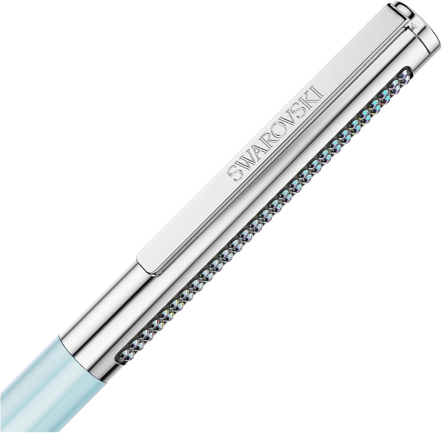 image:imageSwarovski Matrix Tennis ballpoint pen Blue Chrome plated