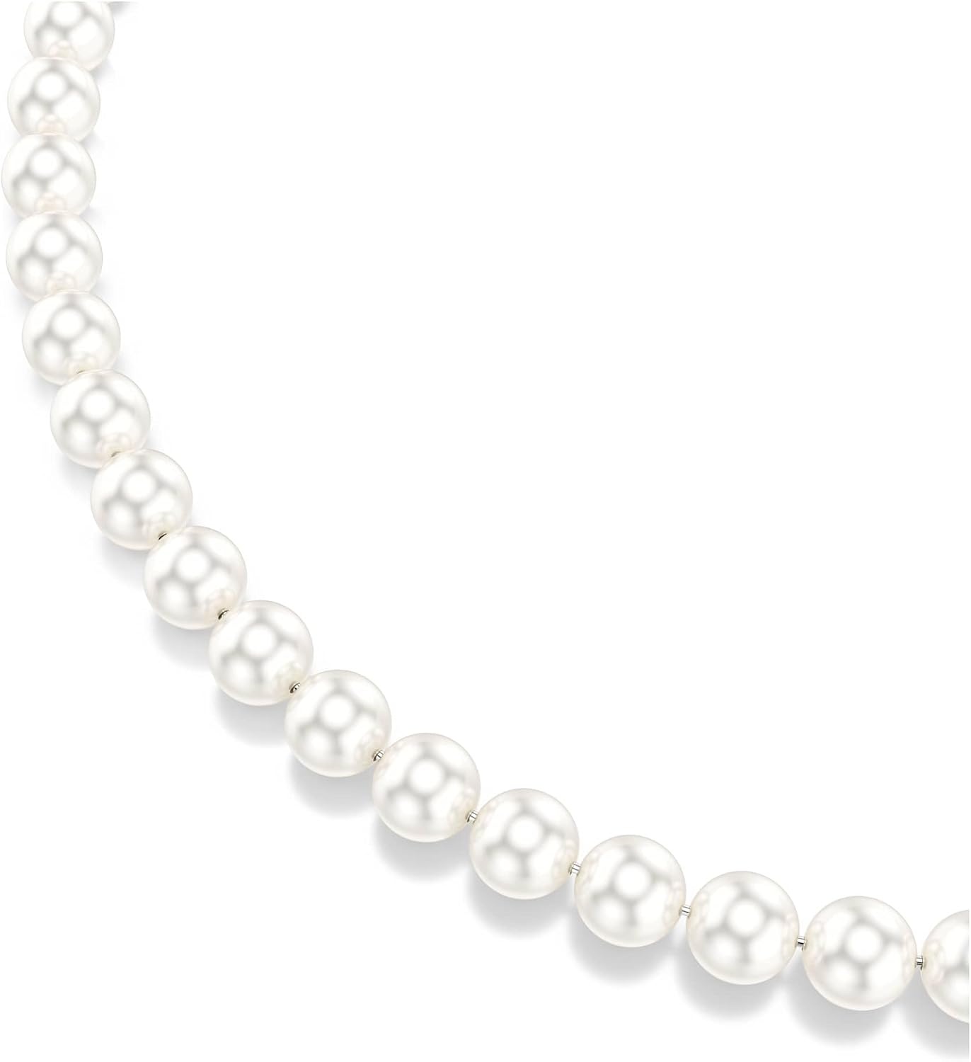 image:imageSwarovski Matrix necklace Crystal pearl White Rhodium plated