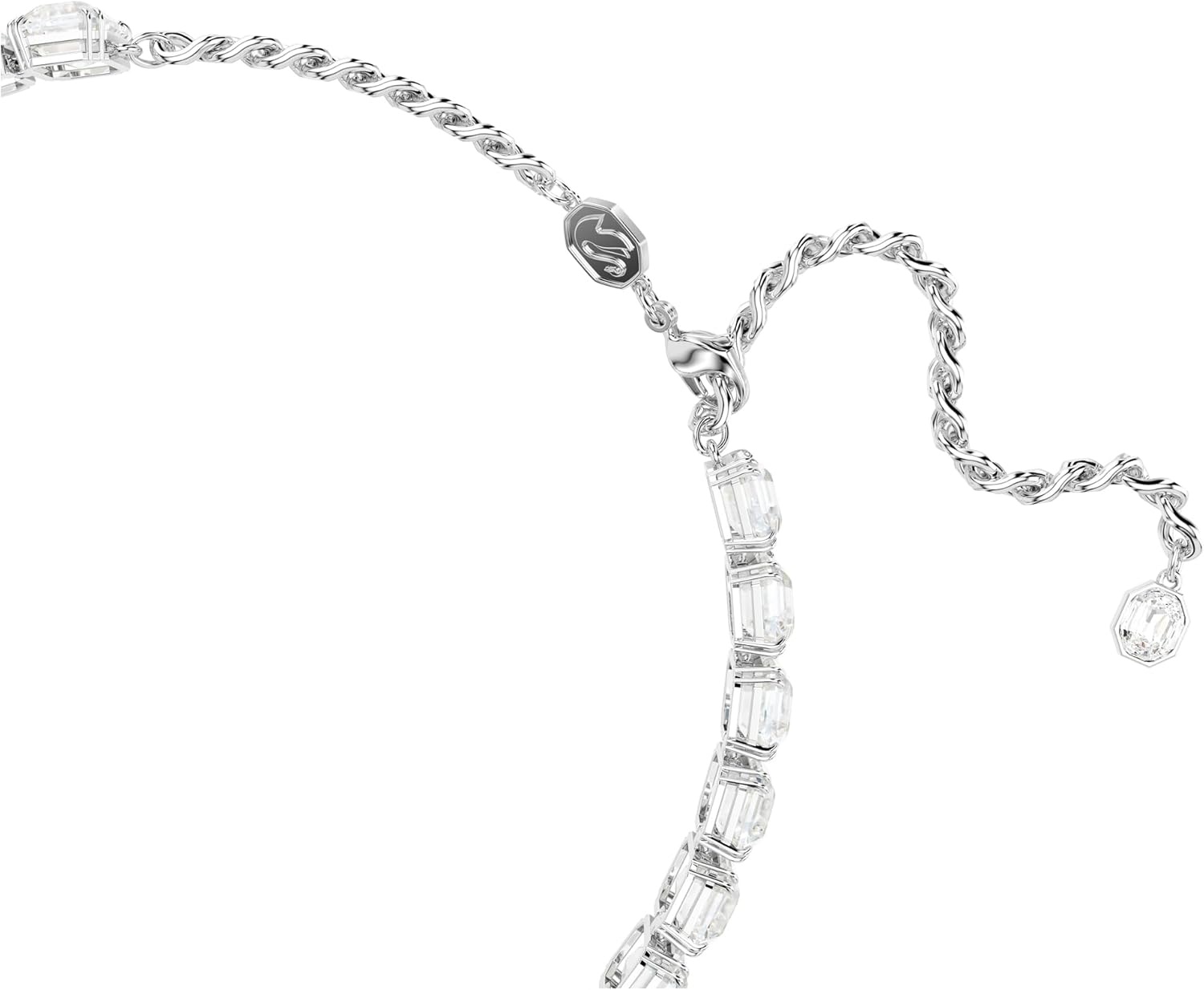 image:imageSwarovski Millenia Choker Octagon Cut Clear Rhodium Finished
