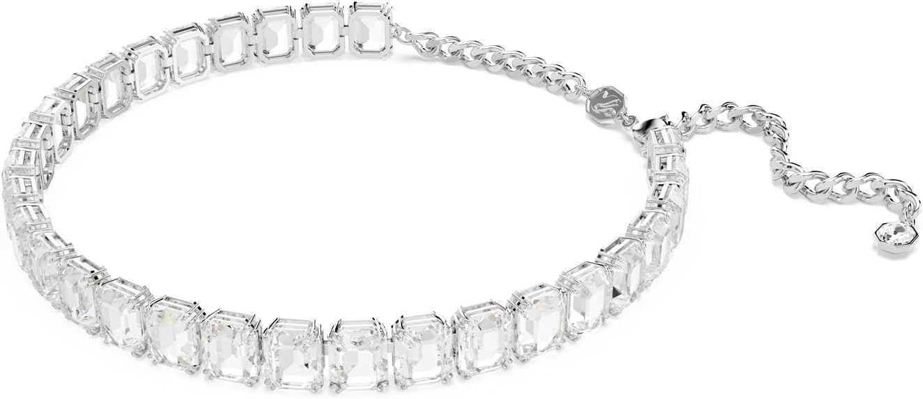 image:imageSwarovski Millenia Choker Octagon Cut Clear Rhodium Finished