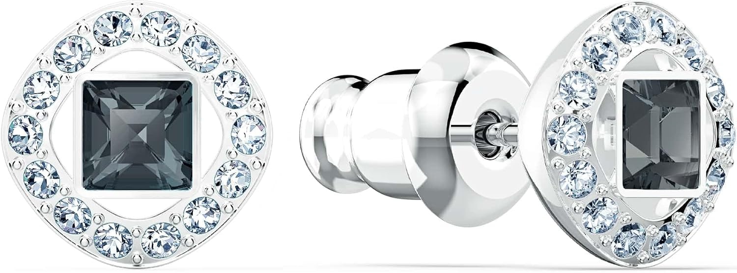 image:imageSwarovski Necklace Set with Mixed Metal Finish Chains Clear and Colored Crystals an Amazon Exclusive