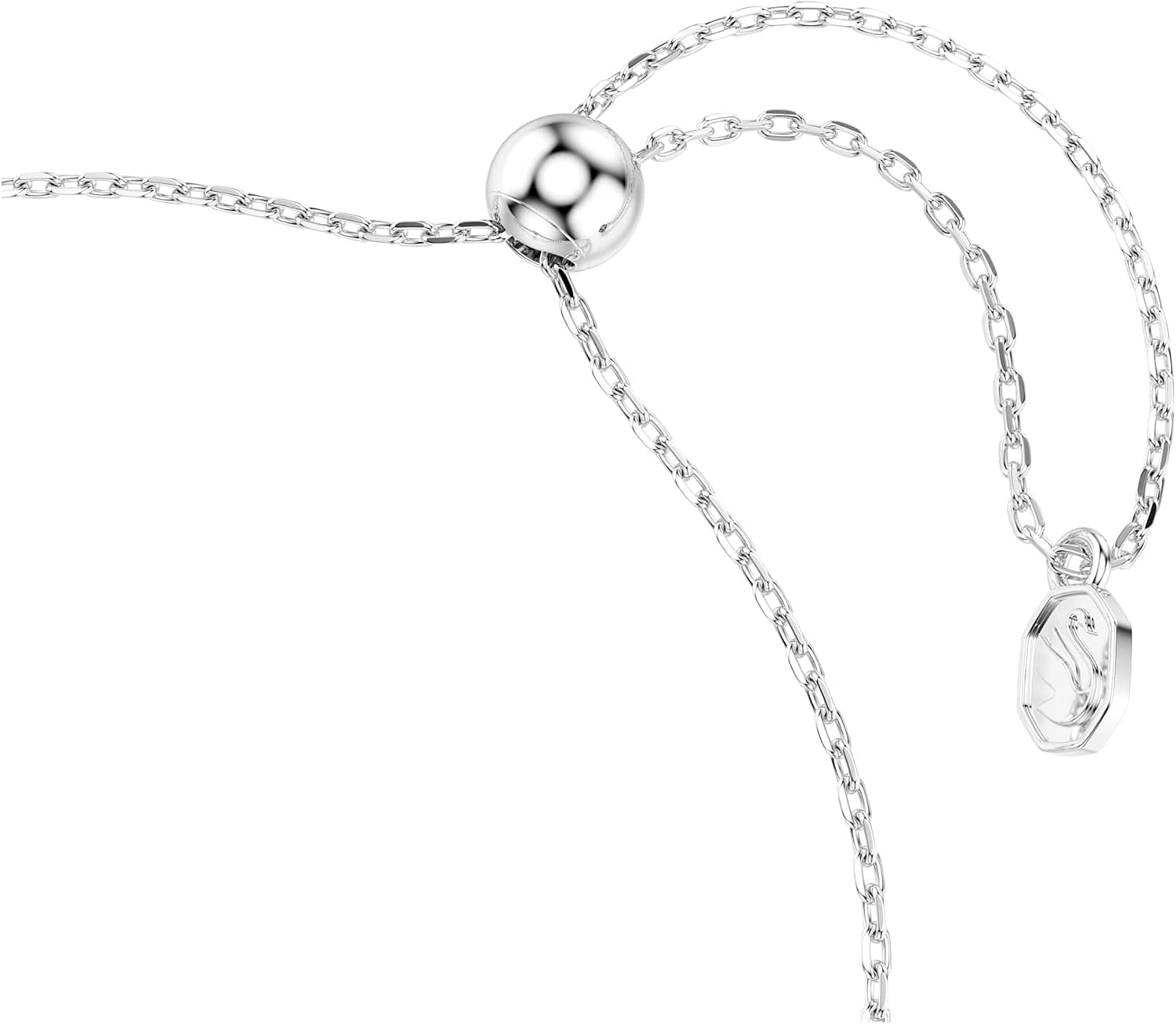 image:imageSwarovski One bracelet Mixed cuts Heart Blue Rhodium plated