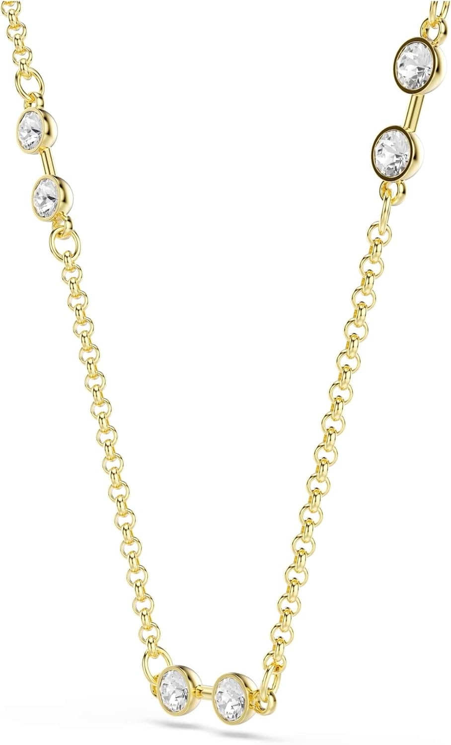 image:imageSwarovski Remix necklace Round cut White Goldtone plated