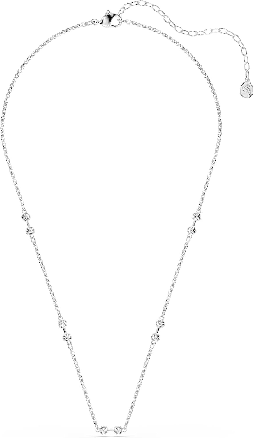 image:imageSwarovski Remix necklace Round cut White Rhodium plated