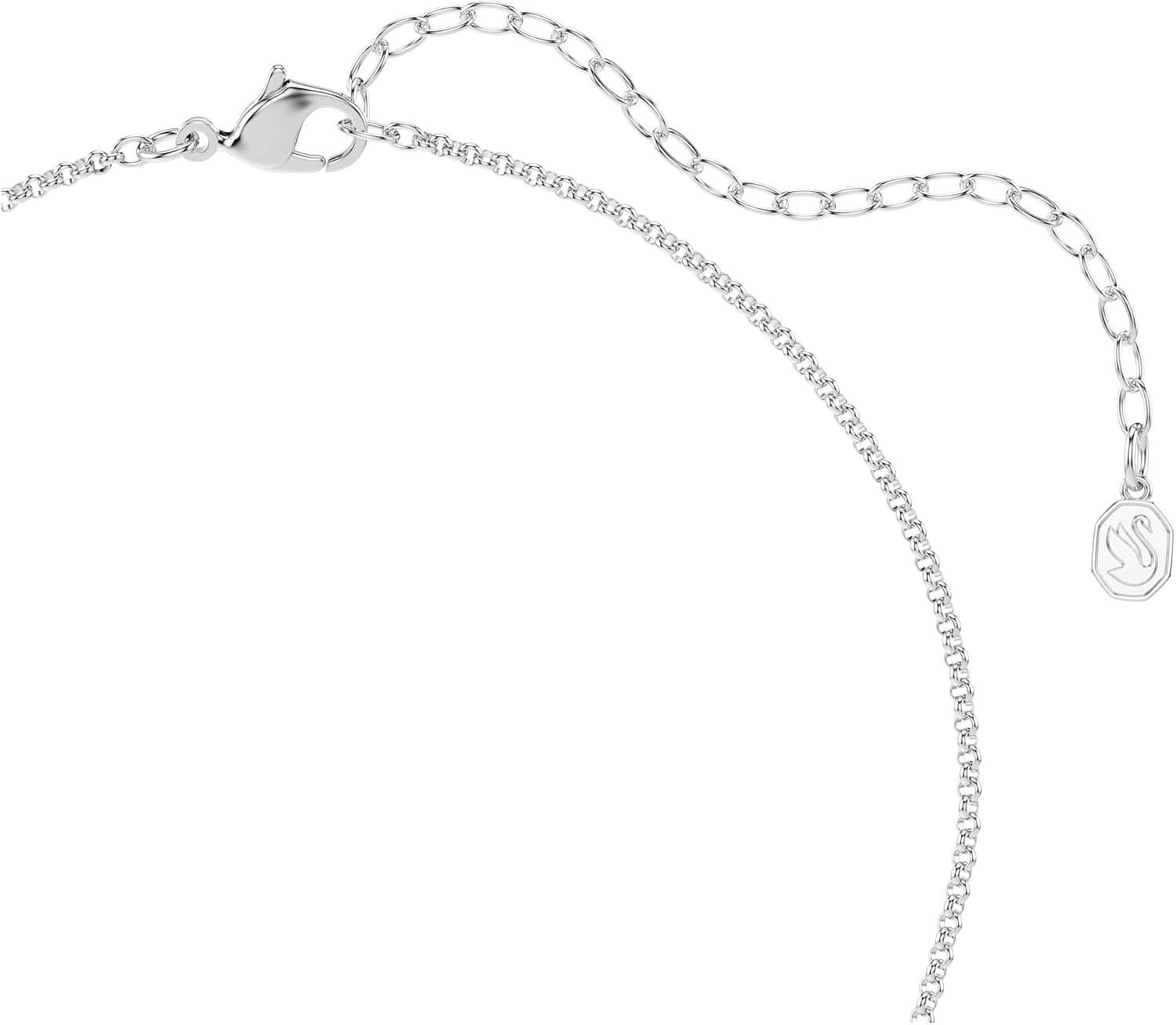 image:imageSwarovski Remix necklace Round cut White Rhodium plated