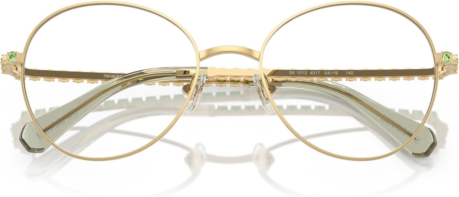 image:imageSwarovski SK1013 Prescription Eyewear Frames GoldDemo Lens 54 mm