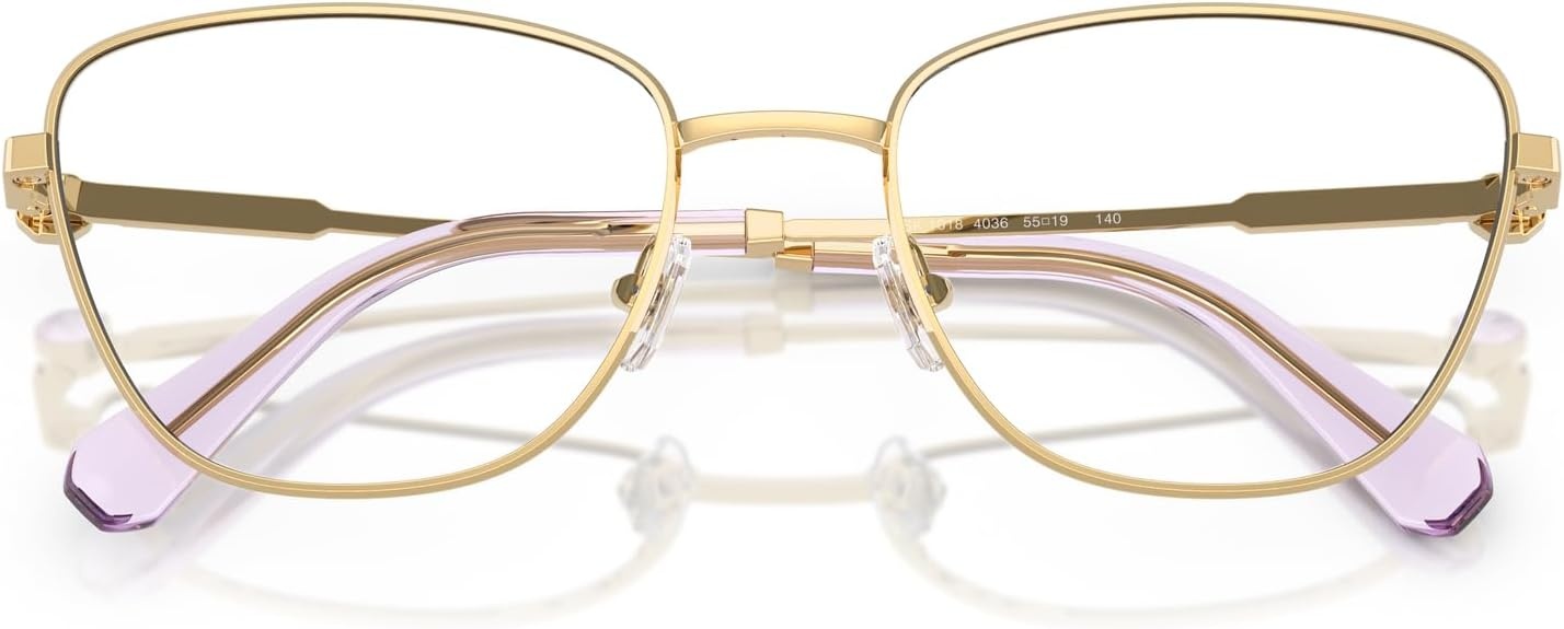 image:imageSwarovski SK1018 Prescription Eyewear Frames GoldDemo Lens 55 mm