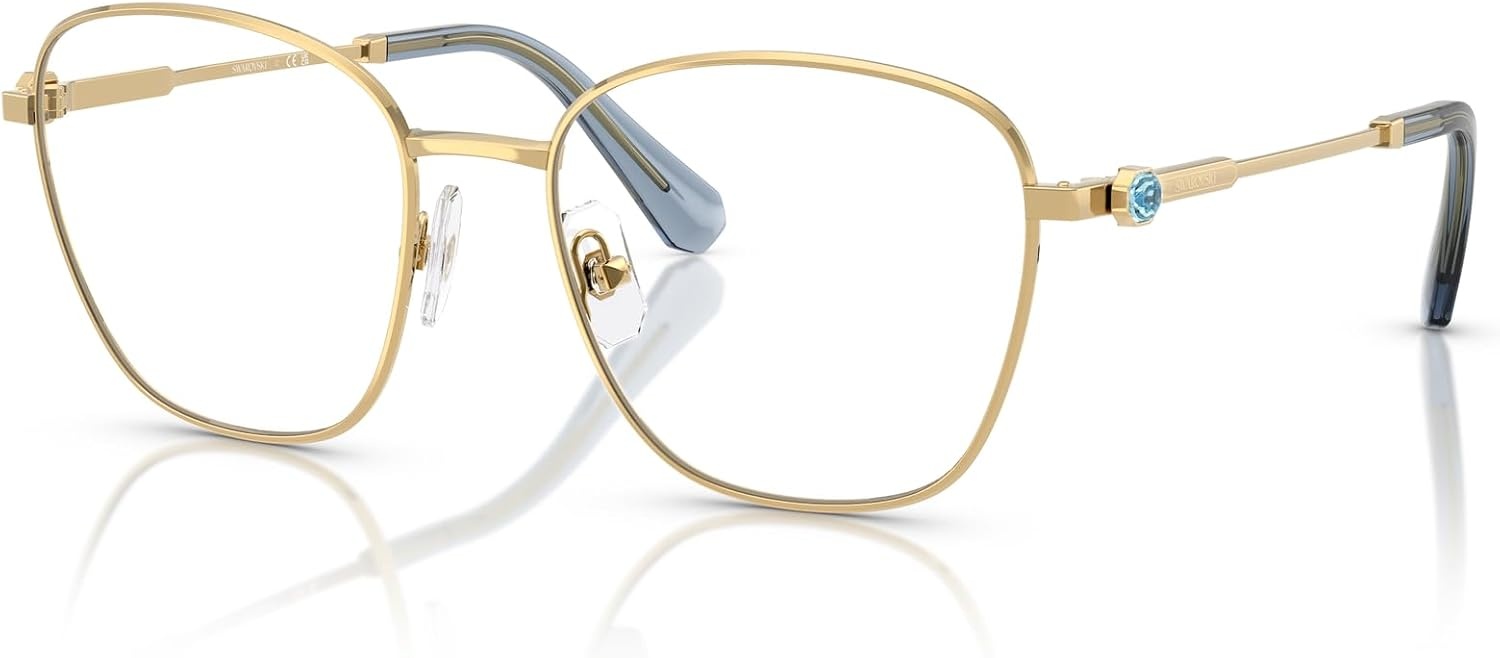 image:imageSwarovski SK1019 Prescription Eyewear Frames GoldDemo Lens 54 mm