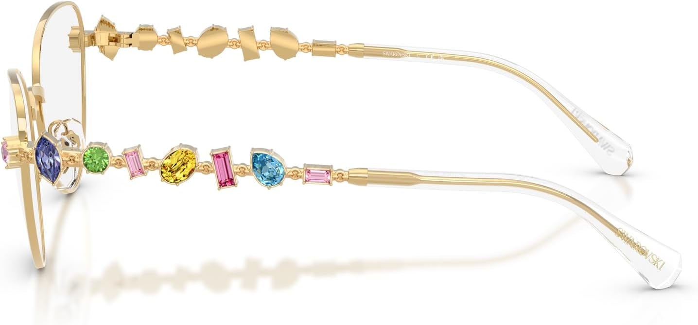image:imageSwarovski SK1024 Prescription Eyewear Frames GoldDemo Lens 51 mm