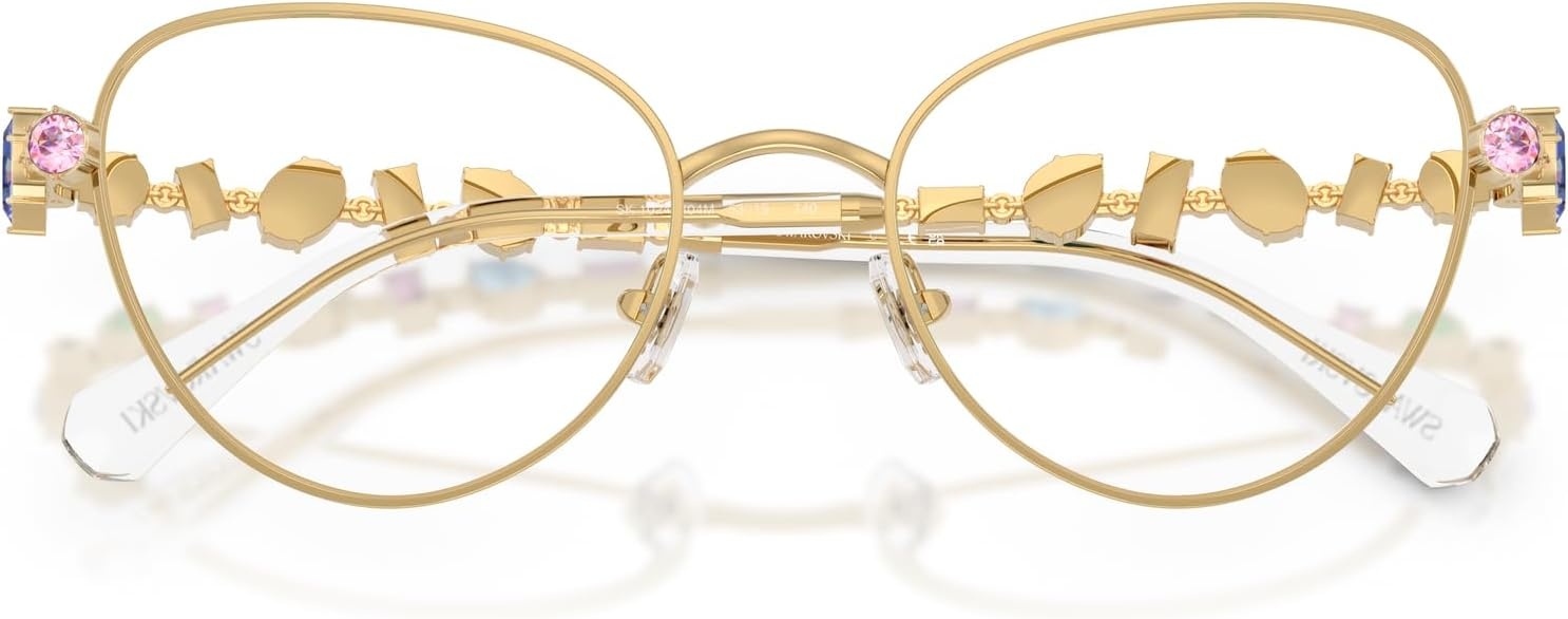 image:imageSwarovski SK1024 Prescription Eyewear Frames GoldDemo Lens 51 mm