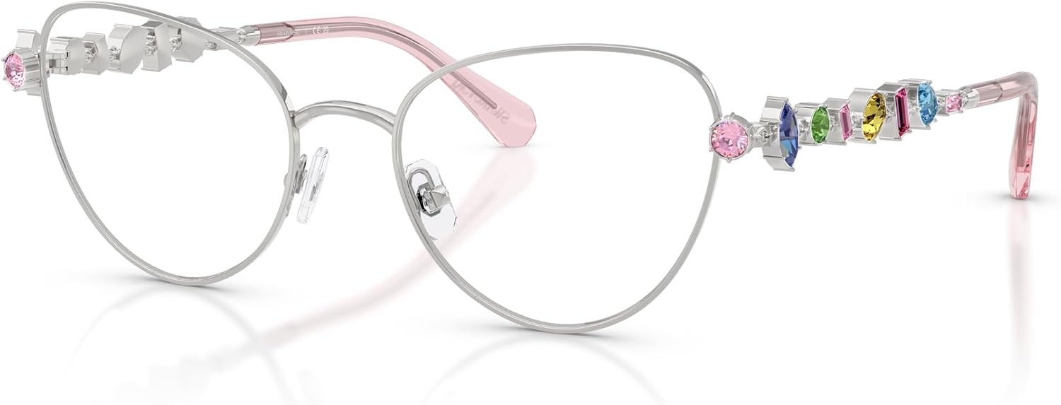 image:imageSwarovski SK1024 Prescription Eyewear Frames SilverDemo Lens 51 mm