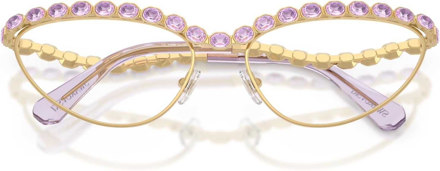 image:imageSwarovski SK1030 Prescription Eyewear Frames GoldDemo Lens 59 mm