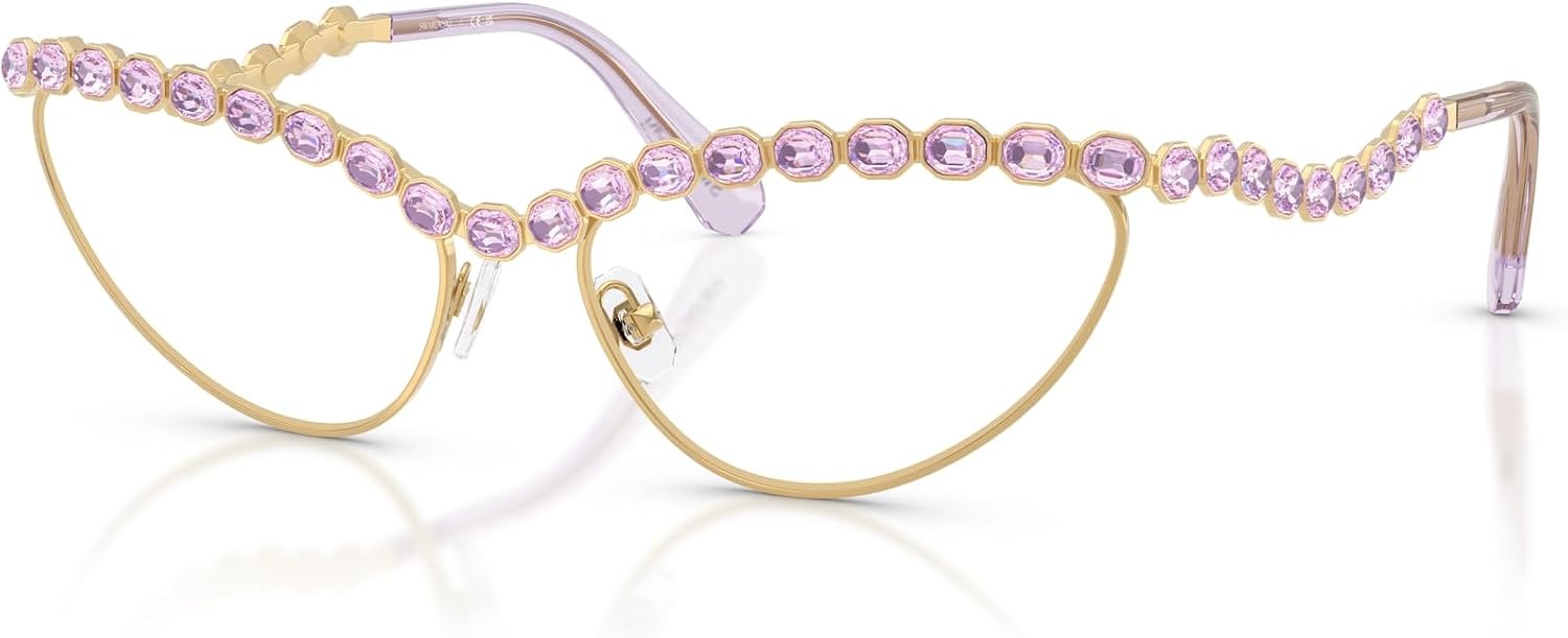 image:imageSwarovski SK1030 Prescription Eyewear Frames GoldDemo Lens 59 mm
