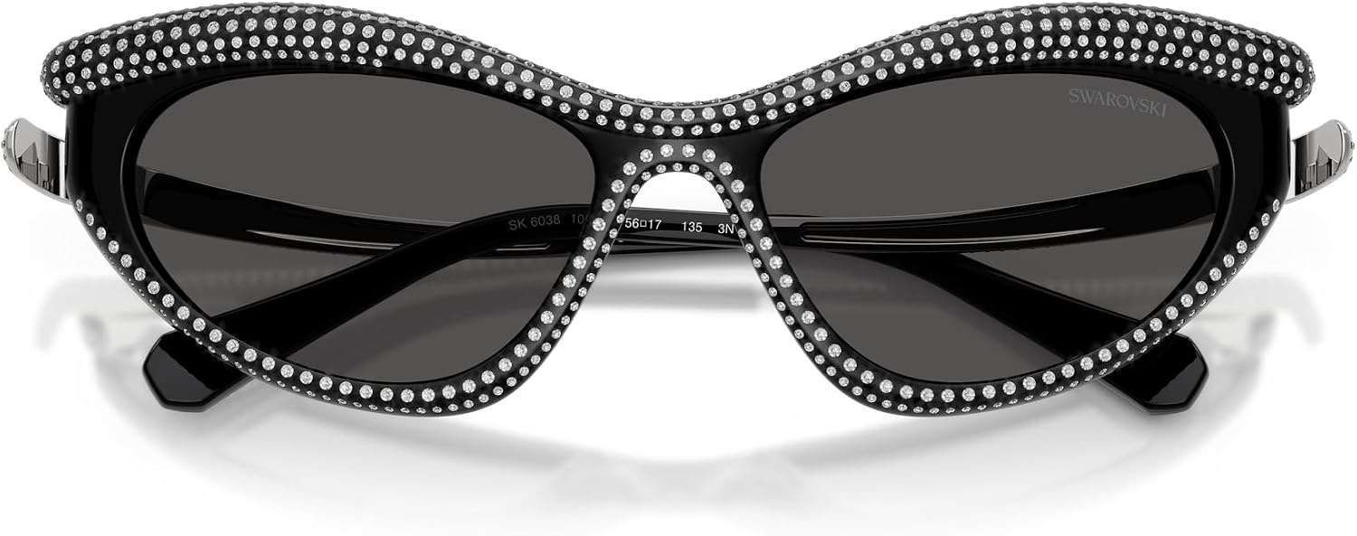 image:imageSwarovski SK6038 Sunglasses BlackDark Grey 56 mm