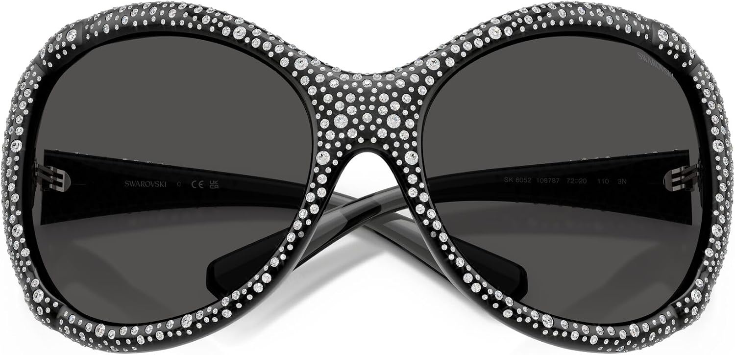 image:imageSwarovski SK6052 Sunglasses Dark GreyDark Grey 72 mm