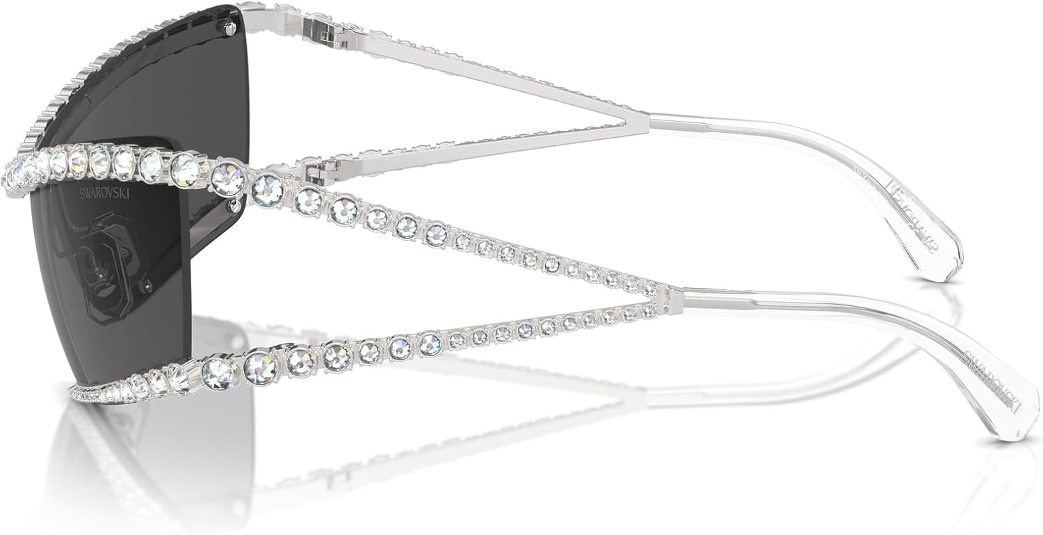 image:imageSwarovski SK7022 Sunglasses SilverDark Grey 33 mm