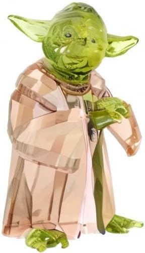 image:imageSwarovski Star Wars Master Yoda Crystal Figurine Green and Brown CrystalsYoda