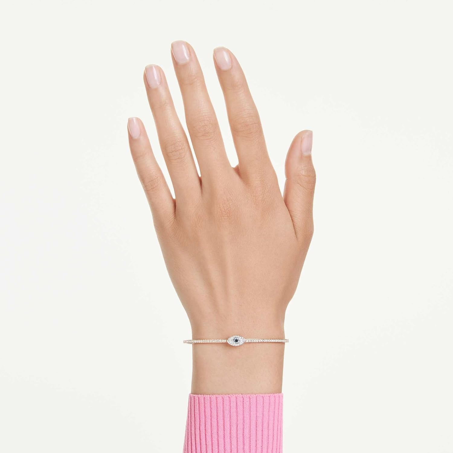 image:imageSwarovski Symbolica bangle Eye Multicolored Rose goldtSwarovski One plated