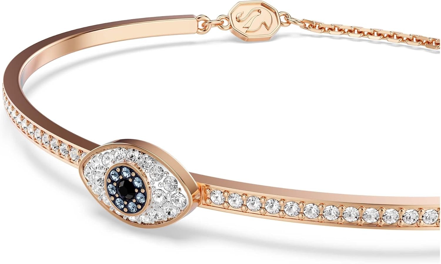 image:imageSwarovski Symbolica bangle Eye Multicolored Rose goldtSwarovski One plated