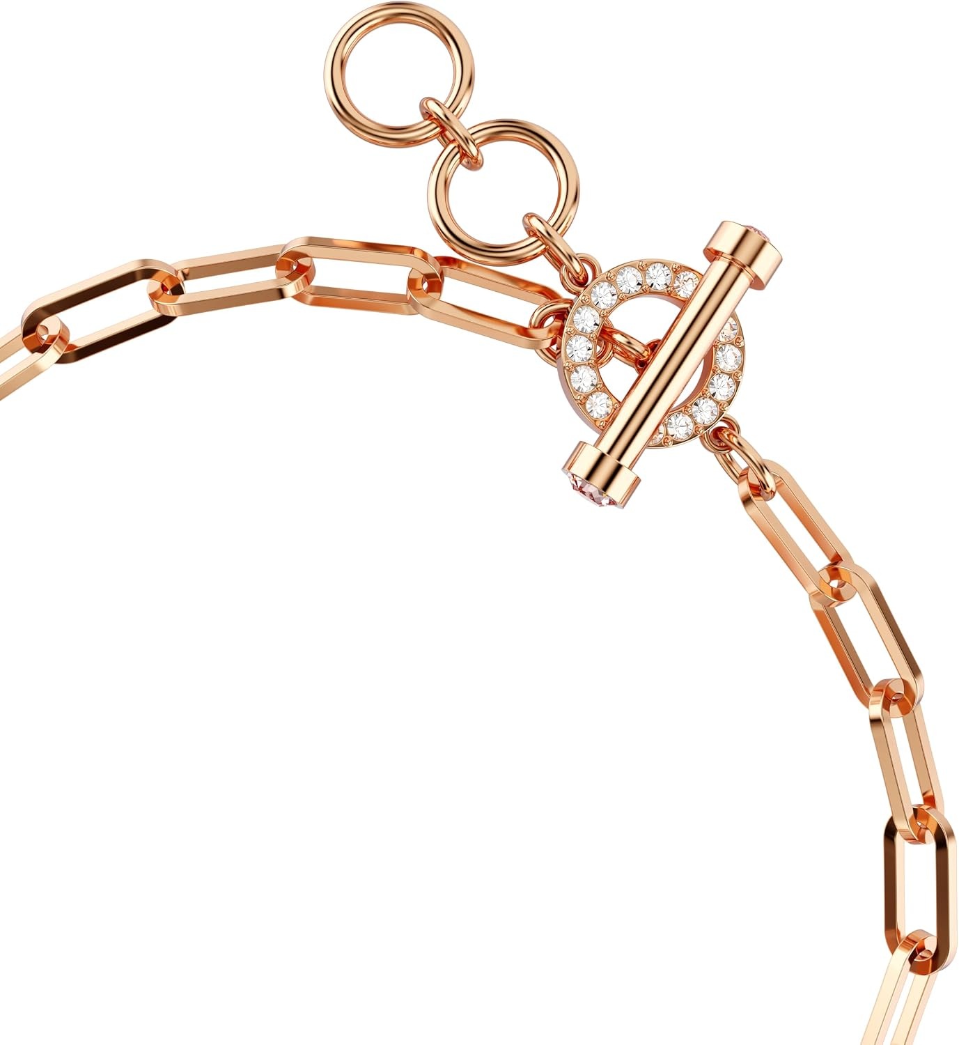 image:imageSwarovski Teddy bracelet Bear Pink Rose goldtone finish