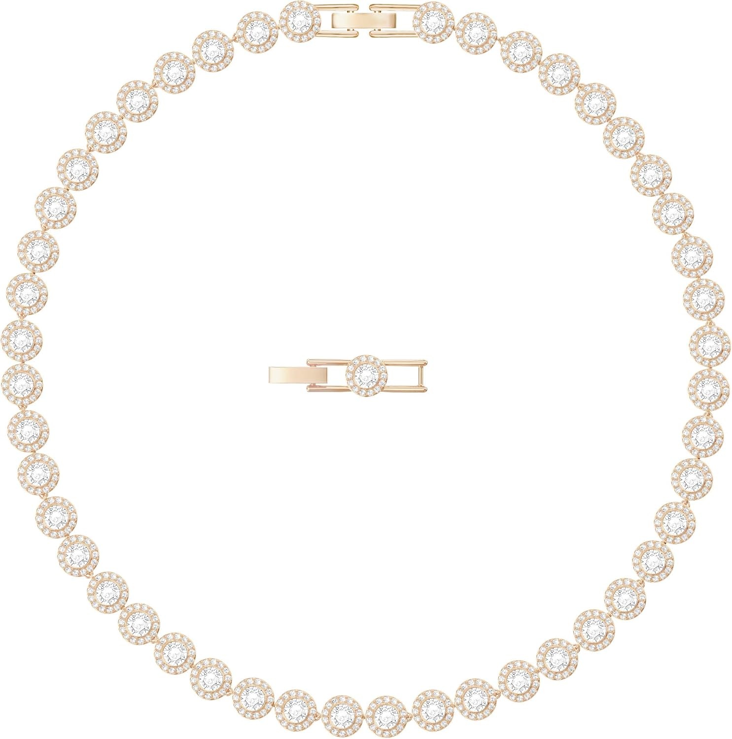 image:imageSwarovski Una Angelic AllAround Crystal Necklace CollectionRose Gold