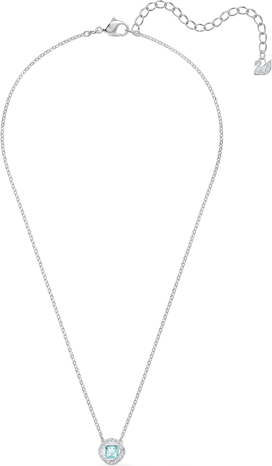 image:imageSwarovski Una Angelic Crystal Pendant Necklace CollectionAqua Blue