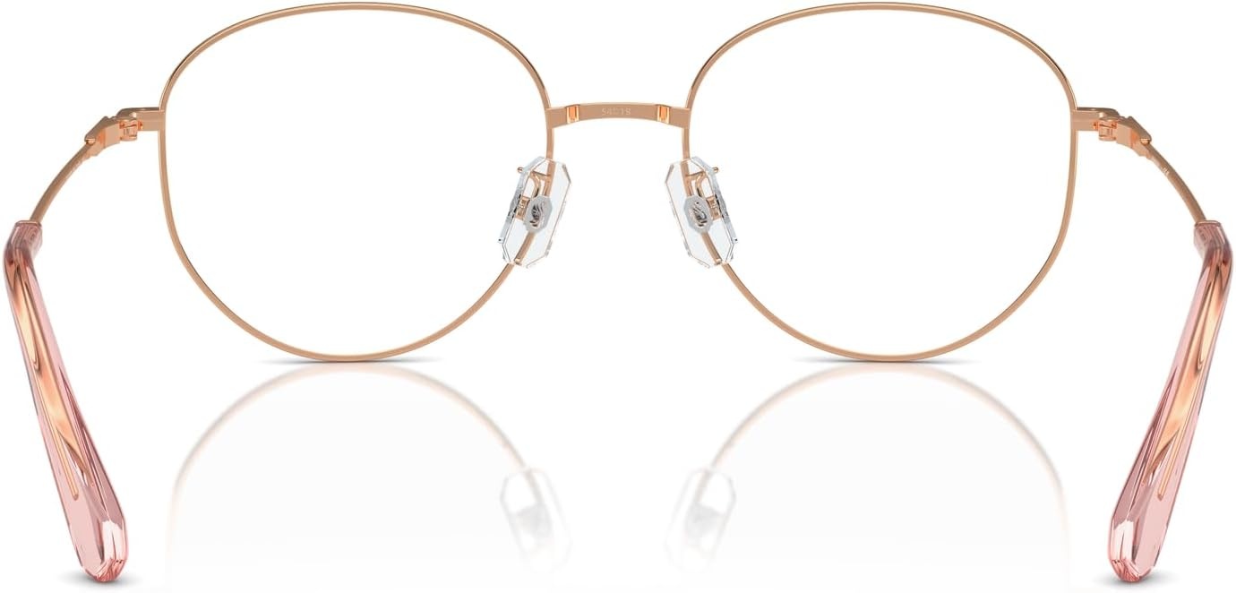 image:imageSwarovski Womens Sk1016d Round Prescription Eyewear FramesRose GoldDemo Lens