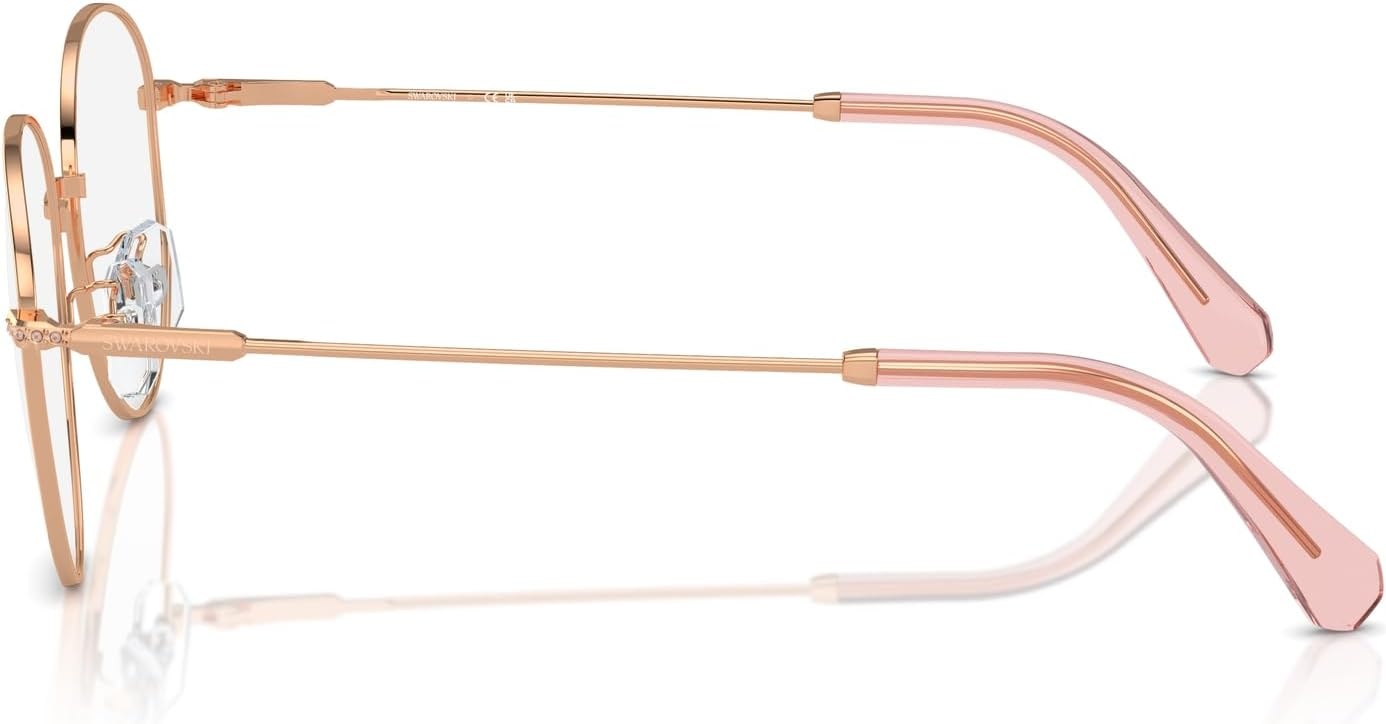 image:imageSwarovski Womens Sk1016d Round Prescription Eyewear FramesRose GoldDemo Lens
