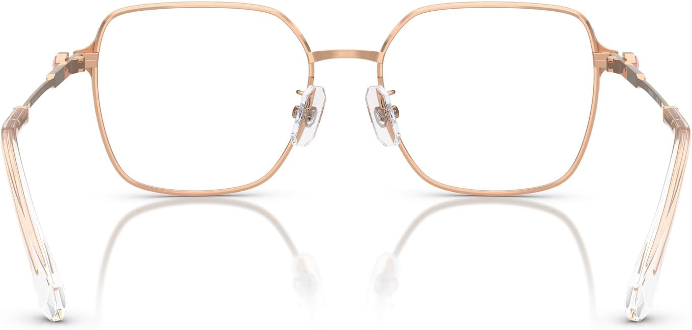 image:imageSwarovski Womens Sk1020d Square Prescription Eyewear FramesRose GoldDemo Lens