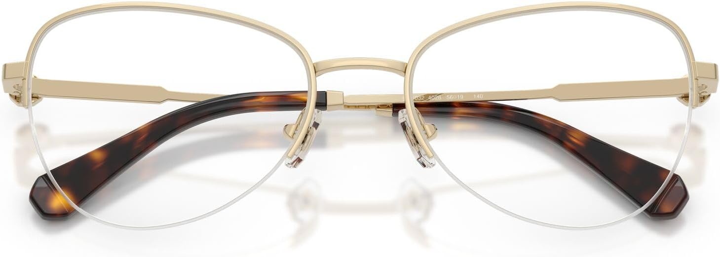 image:imageSwarovski Womens Sk1032 Oval Prescription Eyewear FramesPale GoldDemo Lens