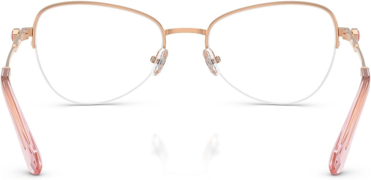 image:imageSwarovski Womens Sk1032 Oval Prescription Eyewear FramesRose GoldDemo Lens