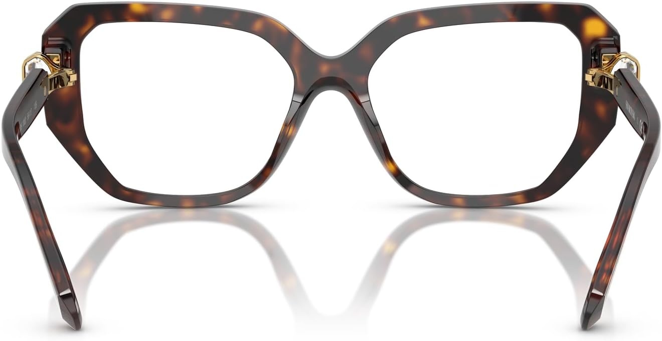 image:imageSwarovski Womens Sk2035 Square Prescription Eyewear FramesHavanaDemo Lens