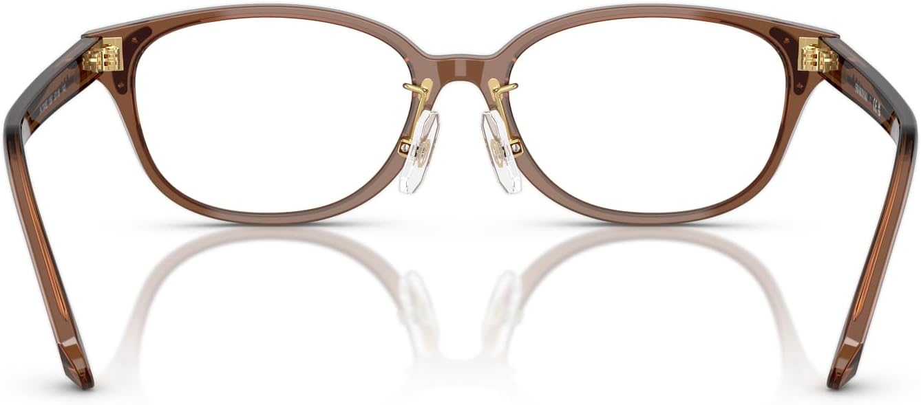 image:imageSwarovski Womens Sk2040d Oval Prescription Eyewear FramesTransparent BrownDemo Lens