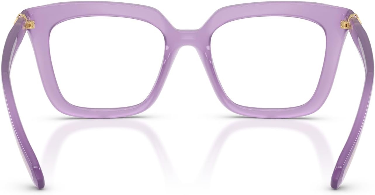 image:imageSwarovski Womens Sk2043 Square Prescription Eyewear FramesMilky LilacDemo Lens
