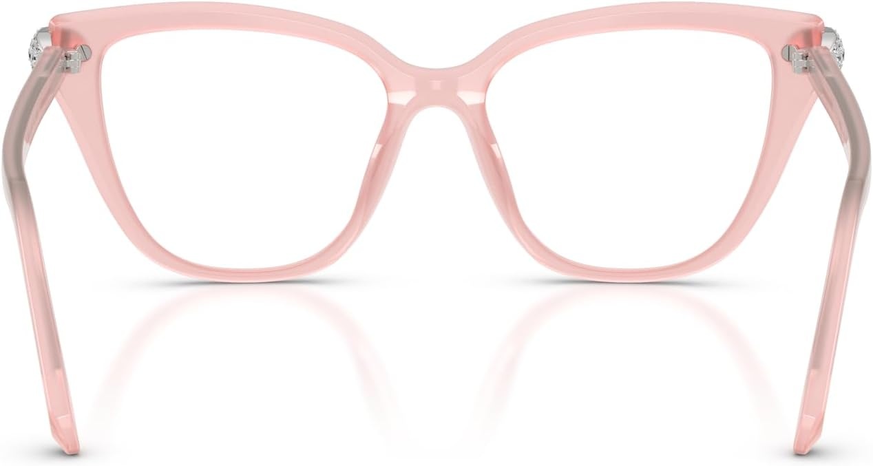 image:imageSwarovski Womens Sk2045 Cat Eye Prescription Eyewear FramesMilky PinkDemo Lens
