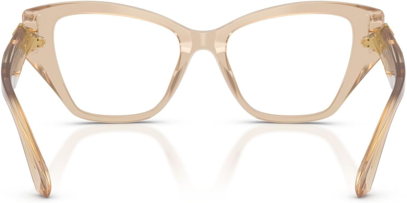 image:imageSwarovski Womens Sk2050u Universal Fit Cat Eye Prescription Eyewear FramesMilky BeigeDemo Lens