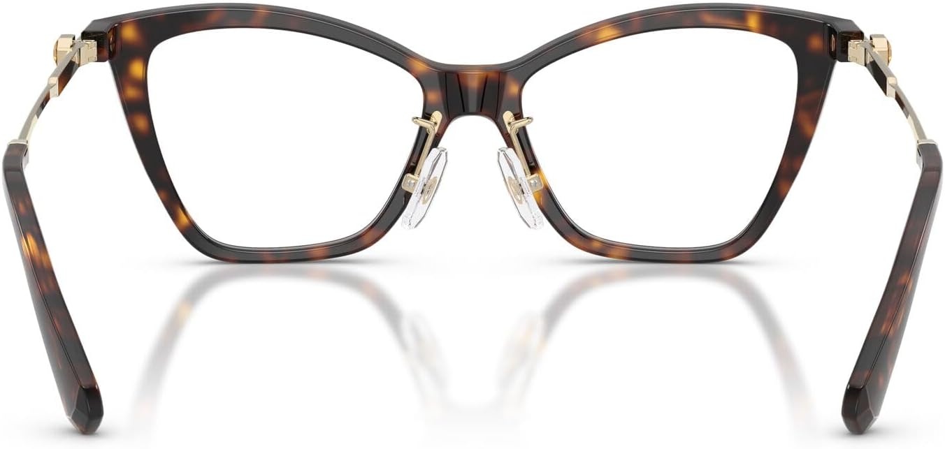 image:imageSwarovski Womens Sk2051f Low Bridge Fit Cat Eye Prescription Eyewear FramesHavanaDemo Lens