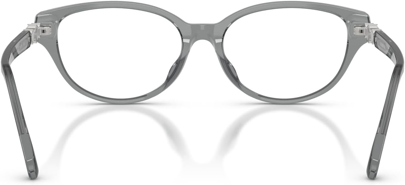 image:imageSwarovski Womens Sk2058d Round Prescription Eyewear FramesTransparent Dark GreyDemo Lens